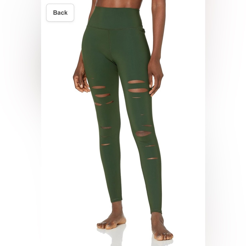 NWT ALO Ripped Warrior High Waist Leggings